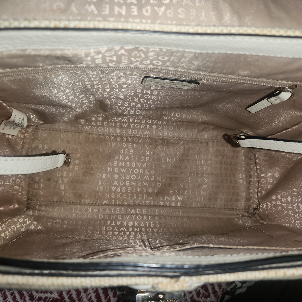 Kate Spade Cream and Tan Satchel - Picture 9 of 13